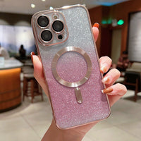 Gradient Magnetic Suction Phone Case 12 Lens Film
