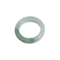 Ice-Translucent Lotus-Pink Quartzite Jade Round-Bar Noble Consort Jade Bracelet