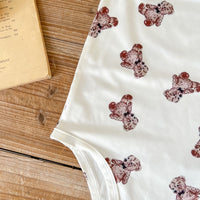 Children's New Bear One Piece Swimsuit