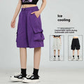 Men's Summer Ice Silk Cool Feeling Fifth Pants