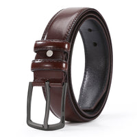 European And American Fashion Men's Business Belt New Creative Gifts Belt Laser Logo Factory Wholesale