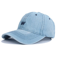 Spring And Summer Outdoor Sun Protection Sun Hat Women's W Letter