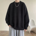 Korean Version New Round Neck Sweater Autumn Winter Men