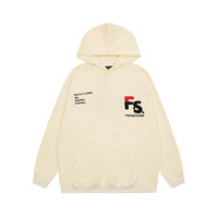 Embroidered Letter Hooded Sweater For Men