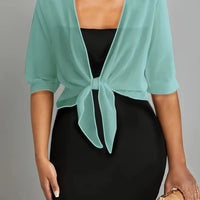 Shawl Short Coat Women's Waistcoat Thin Cardigan