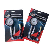 High-Precision Multifunctional Long Flexible Hose Mechanical Tire Pressure Gauge Monitor For Cars
