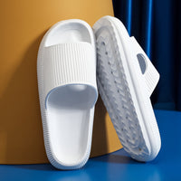 Sandals And Slippers Women's Summer Indoor Bathroom Bathing Non-Slip Deodorant Simple Thick Bottom Stepping On Shit Feeling Fashionable Outside Home Slippers