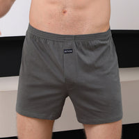 Men's Cotton Arrow Pants Home Loose Mid-high Waist