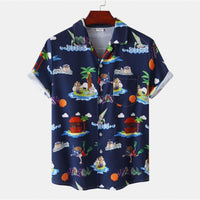 Men's Short-sleeved Shirt Trendy Fashion
