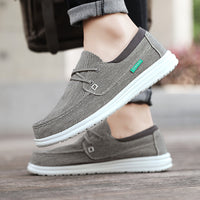 Slip-on Men's Canvas Old Beijing Cloth Shoes