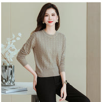 Early Spring Retro Hollow-out Bottoming Shirt Sweater
