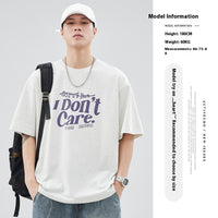 Ins Letter Puff Print T-shirt