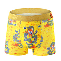 Men's Golden Dragon Print Pants