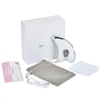 Rechargeable Vibrating Facial Massager Into the Scraping Board