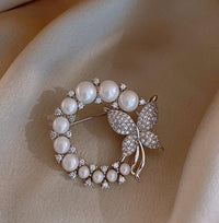 Fashionable Versatile High-end Korean-style Niche Design Premium Accessoryanti-exposure Brooch For Clothing