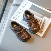 Baby Tassel British Style Leather Shoes Spring And Autumn
