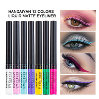 12-color matte eyeliner