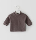 Children's Half High Neck Long Sleeve Warm Top