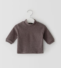 Children's Half High Neck Long Sleeve Warm Top