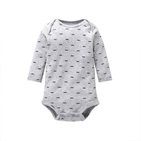 Baby jumpsuit with long sleeves