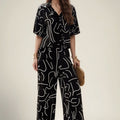 Ultra Relaxed Casual Petal Top Setcomfortable Two Piece Outfit