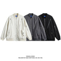 American Pilot Jacket Men's Autumn Fashion Brand Loose Black Advanced