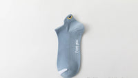 Ear-loop Mesh Breathable Sweat-wicking Low-top Youth Trendy Basketball Socks