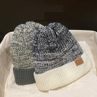 Warm Knitted Hat Japanese Style All-matching Fleece-lined Earflaps