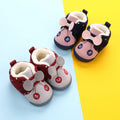 Female baby plus velvet shoes