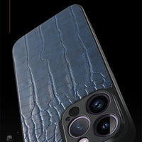 Crocodile-printed Mobile Phone Case With All-inclusive Fine Holes To Prevent Falling