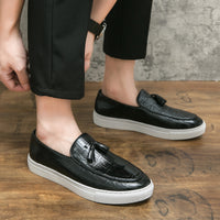 Men's Fashion British Retro Bean Shoes