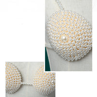 Vintage Clothes With Beaded Round Bras