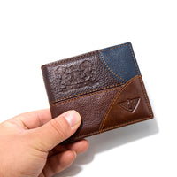 Vintage First Layer Leather Coin Wallet Multi-card Money Clip