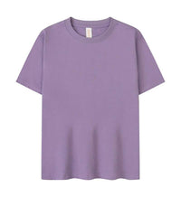 Children's Solid Color Round Neck Short Sleeves T-shirt