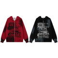 Retro Simple Loose Hoodie Coat