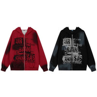 Retro Simple Loose Hoodie Coat