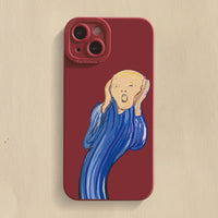 Oil Painting Creative Trendy Mobile Phone Case
