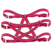 Lolita Gothic Punk Leather Leg Ring Sling