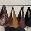 Simple Solid-Color Large-Capacity Tote Bag For Women