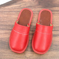 Men's And Women's Leather Slippers For Home