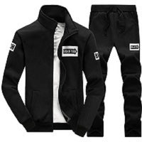 Jacket Arrow Casual Pants Sweatshirt Trousers Two Piece Set