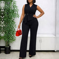 Summer Fashion Elegant Solid Color Jumpsuit For Women