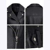 Versatile Fashion Suit Lapel Leather Waistcoat