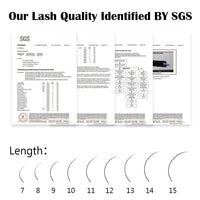 16 Rows Faux Mink Individual Eyelash Lashes