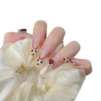 New French Leopard Print Cat's Eye Cool Drag Wind White Advanced Hand-wear Armor