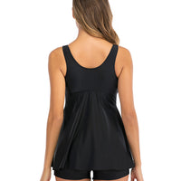 Color Slimming Skirt Women's Seperated Swimwear Conservative Swimsuit Factory Direct Sales