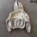 Hooded Sweater Heavy Long Sleeve Jacket
