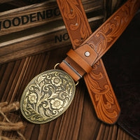 Punk Leather PU Leather Denim Trend Belt