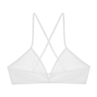French Triangle Cup Bra Wireless Underwear Thread Beautiful Back Girl Ultra-thin Tube Top