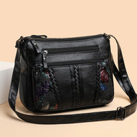 Womens Versatile Minimalist Crossbody Bag With A Large Capacity